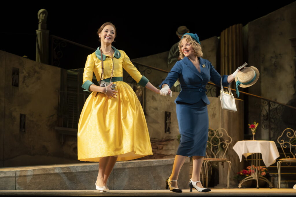 1 Solea Pfeiffer and Renée Fleming in the Scenario Two production of The Light in the Piazza at Lyric Opera House Credit Liz Lauren